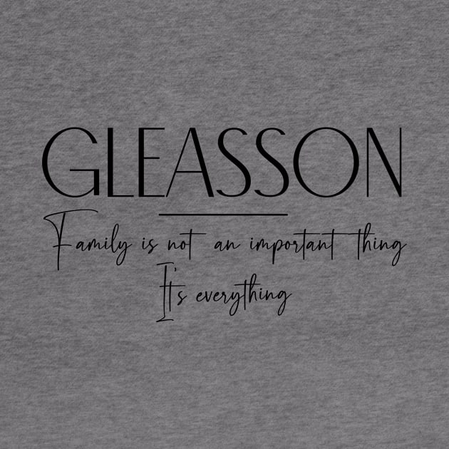 Gleasson Family, Gleasson Name, Gleasson Middle Name by Rashmicheal